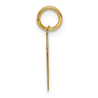 14k Yellow Gold Letter Q Initial Charm XNA1336Y/Q