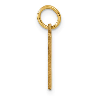 14k Yellow Gold Letter R Initial Charm XNA1336Y/R