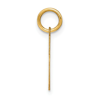 14k Yellow Gold Letter S Initial Charm XNA1336Y/S