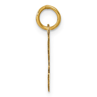 14k Yellow Gold Letter S Initial Charm XNA1336Y/S