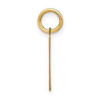 14k Yellow Gold Letter T Initial Charm XNA1336Y/T