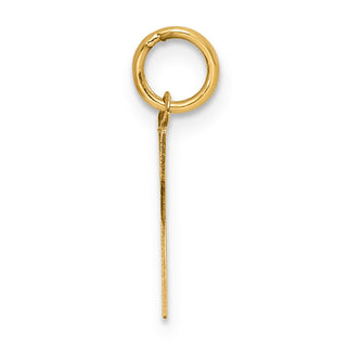 14k Yellow Gold Letter Y Initial Charm XNA1336Y/Y