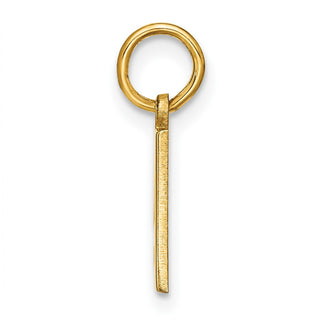 14k Yellow Gold Letter A Initial Charm XNA1337Y/A