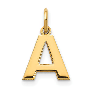 14k Yellow Gold Letter A Initial Charm XNA1337Y/A