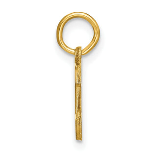 14k Yellow Gold Letter C Initial Charm XNA1337Y/C