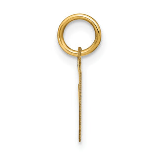 14k Yellow Gold Letter F Initial Charm XNA1337Y/F