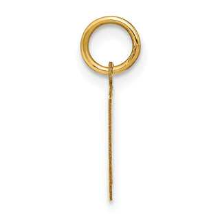 14k Yellow Gold Letter H Initial Charm XNA1337Y/H