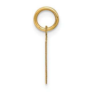 14k Yellow Gold Letter H Initial Charm XNA1337Y/H