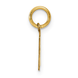 14k Yellow Gold Letter H Initial Charm XNA1337Y/H