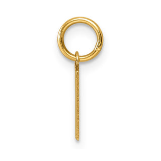 14k Yellow Gold Letter I Initial Charm XNA1337Y/I