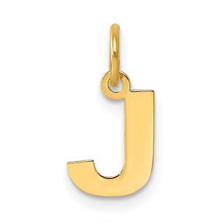 14k Yellow Gold Letter J Initial Charm XNA1337Y/J