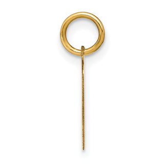 14k Yellow Gold Letter M Initial Charm XNA1337Y/M