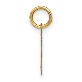 14k Yellow Gold Letter N Initial Charm XNA1337Y/N
