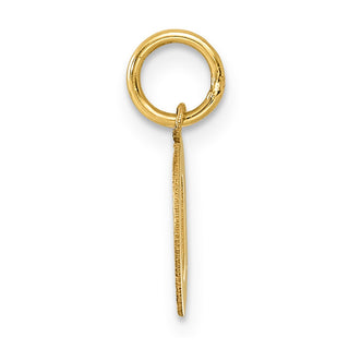 14k Yellow Gold Letter O Initial Charm XNA1337Y/O