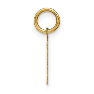 14k Yellow Gold Letter P Initial Charm XNA1337Y/P