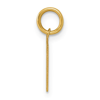 14k Yellow Gold Letter P Initial Charm XNA1337Y/P