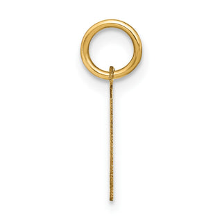 14k Yellow Gold Letter R Initial Charm XNA1337Y/R