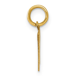14k Yellow Gold Letter R Initial Charm XNA1337Y/R