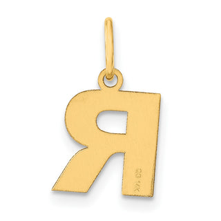 14k Yellow Gold Letter R Initial Charm XNA1337Y/R