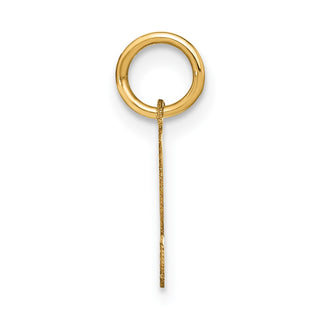 14k Yellow Gold Letter S Initial Charm XNA1337Y/S