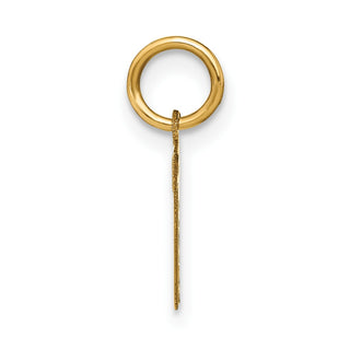 14k Yellow Gold Letter T Initial Charm XNA1337Y/T
