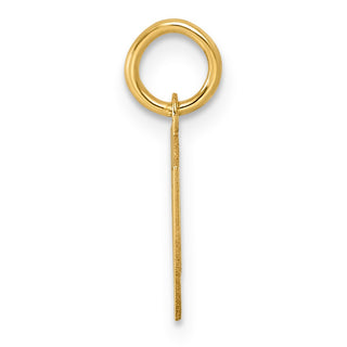 14k Yellow Gold Letter U Initial Charm XNA1337Y/U