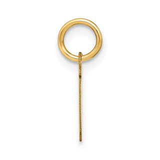 14k Yellow Gold Lowercase Letter I Initial Charm XNA1383Y/I