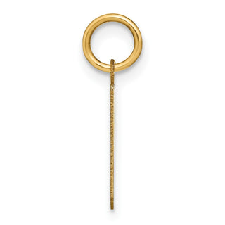 14k Yellow Gold Lowercase Letter P Initial Charm XNA1383Y/P