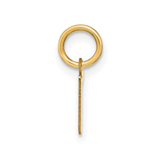 14k Yellow Gold Lowercase Letter R Initial Charm XNA1383Y/R