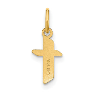 14k Yellow Gold Lowercase Letter T Initial Charm XNA1383Y/T