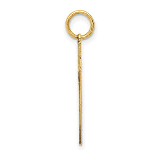 14k Yellow Gold Laser Designed Cross Pendant XR1009
