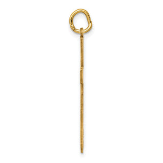 14k Yellow Gold Laser Designed Cross Pendant XR1198