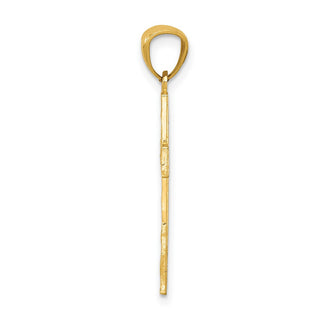 14k Yellow Gold Cross Pendant XR1207