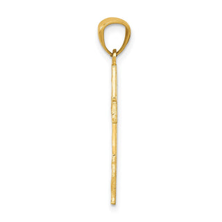 14k Yellow Gold Cross Pendant XR1207