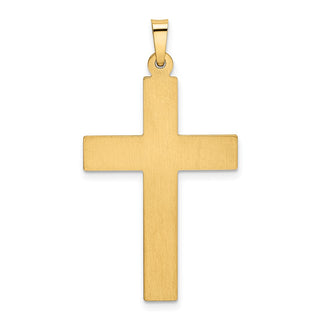 14k Yellow Gold Polished Cross Pendant XR1564