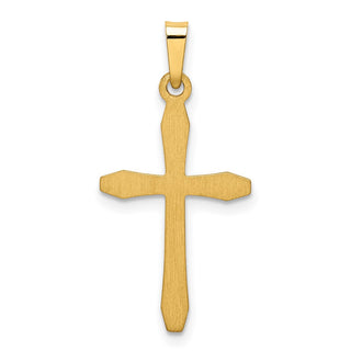 14k Yellow Gold Polished Passion Cross Pendant XR1570