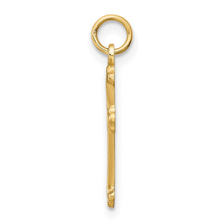 14K Yellow Gold Cross Charm XR198