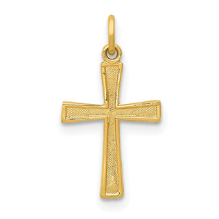 14K Yellow Gold Cross Charm XR200