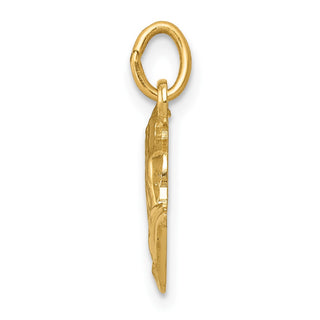 14k Yellow Gold Praying Hands Charm XR323