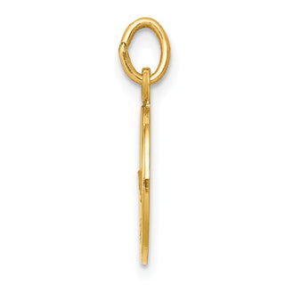 14k Yellow Gold Confirmation Charm XR355