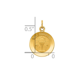 14k Yellow Gold Holy Communion Charm XR360