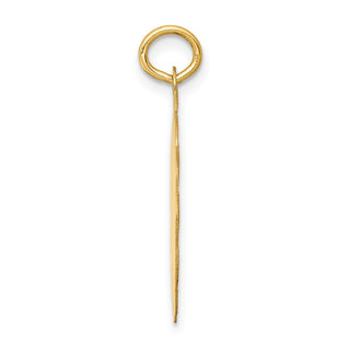14k Yellow Gold First Holy Communion Disc Charm