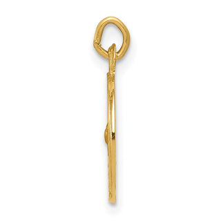 14K Yellow Gold Holy Spirit Medal Charm