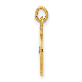 14K Yellow Gold Holy Spirit Medal Charm