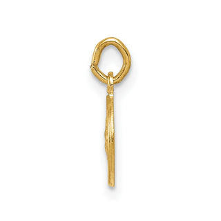 14K Yellow Gold Saint Christopher Medal Charm XR380