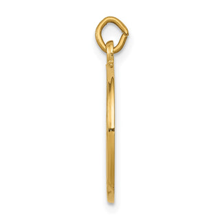 14K Yellow Gold Saint John Baptist Medal Charm