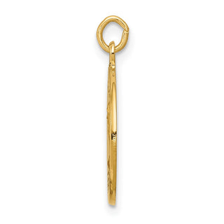14K Yellow Gold Saint Andrew Medal Charm XR411