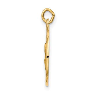 14K Yellow Gold Saint Peter Medal Charm XR412