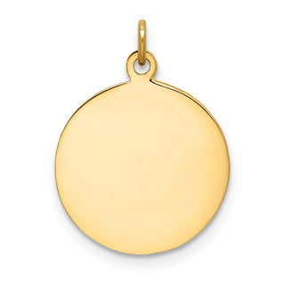 14K Yellow Gold Saint Peter Medal Charm XR412