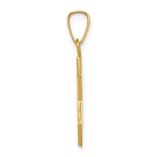 14k Yellow Gold Star Of David Pendant XR419